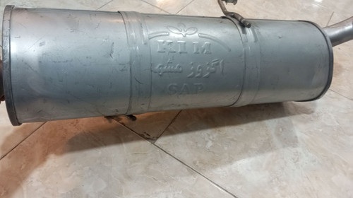 منبع اگزوز پژو 206 klM اگزوز شرکتی