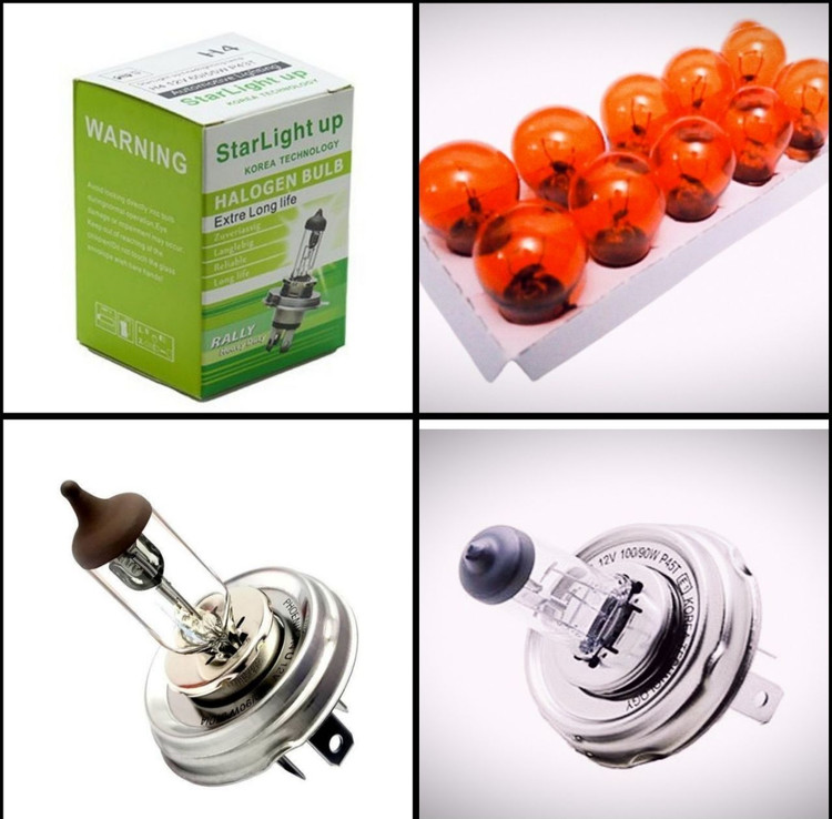 لامپ چراغ جلو دو خار ۶۰/۵۵ (H7) استارلایت